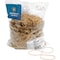Business Source Rubber Bands, Size 16, 1 lb./BG, 2-1/2"x1/16", Natural Crepe PK BSN15733 - alternate 1